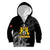 First Empire of Haiti Personalized Kid Hoodie Black Hibiscus Liberte ou la Mort!