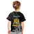 First Empire of Haiti Personalized Kid T Shirt Black Hibiscus Liberte ou la Mort!