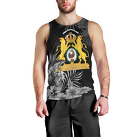 First Empire of Haiti Personalized Men Tank Top Black Hibiscus Liberte ou la Mort!