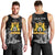 First Empire of Haiti Personalized Men Tank Top Black Hibiscus Liberte ou la Mort!