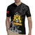 First Empire of Haiti Personalized Rugby Jersey Black Hibiscus Liberte ou la Mort!