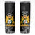 First Empire of Haiti Personalized Skinny Tumbler Black Hibiscus Liberte ou la Mort!
