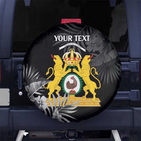 First Empire of Haiti Personalized Spare Tire Cover Black Hibiscus Liberte ou la Mort!