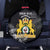 First Empire of Haiti Personalized Spare Tire Cover Black Hibiscus Liberte ou la Mort!