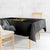 First Empire of Haiti Personalized Tablecloth Black Hibiscus Liberte ou la Mort!