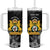 First Empire of Haiti Personalized Tumbler With Handle Black Hibiscus Liberte ou la Mort!