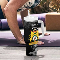 First Empire of Haiti Personalized Tumbler With Handle Black Hibiscus Liberte ou la Mort!