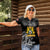 First Empire of Haiti Personalized Women Polo Shirt Black Hibiscus Liberte ou la Mort!