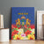 Second Empire of Haiti 1849-1859 Personalized Canvas Wall Art Tropical Hibiscus Flowers