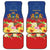 Second Empire of Haiti 1849-1859 Personalized Car Mats Tropical Hibiscus Flowers