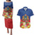 Second Empire of Haiti 1849-1859 Personalized Couples Matching Puletasi and Hawaiian Shirt Tropical Hibiscus Flowers