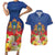 Second Empire of Haiti 1849-1859 Personalized Couples Matching Short Sleeve Bodycon Dress and Hawaiian Shirt Tropical Hibiscus Flowers