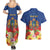 Second Empire of Haiti 1849-1859 Personalized Couples Matching Summer Maxi Dress and Hawaiian Shirt Tropical Hibiscus Flowers