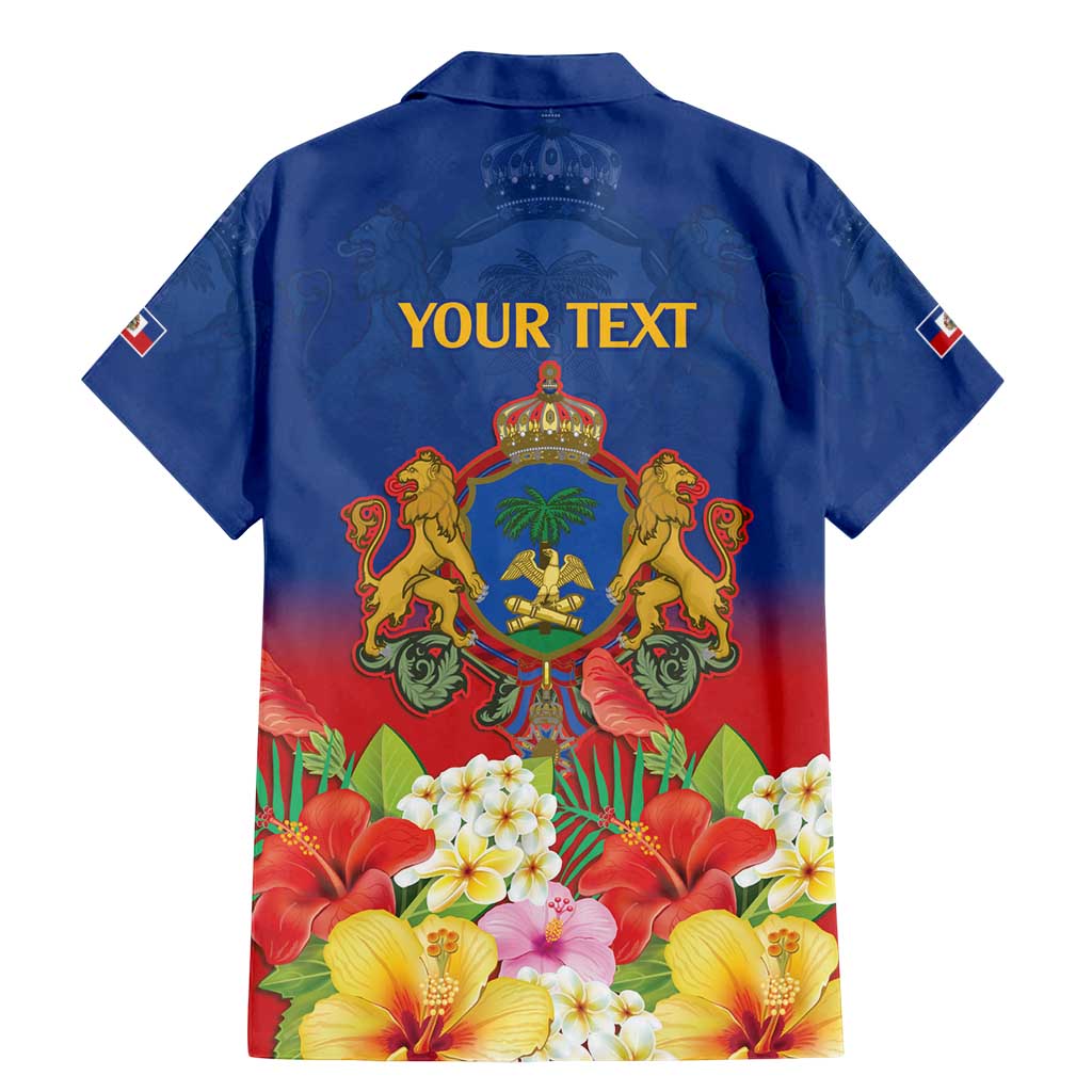 Second Empire of Haiti 1849-1859 Personalized Family Matching Mermaid Dress and Hawaiian Shirt Tropical Hibiscus Flowers