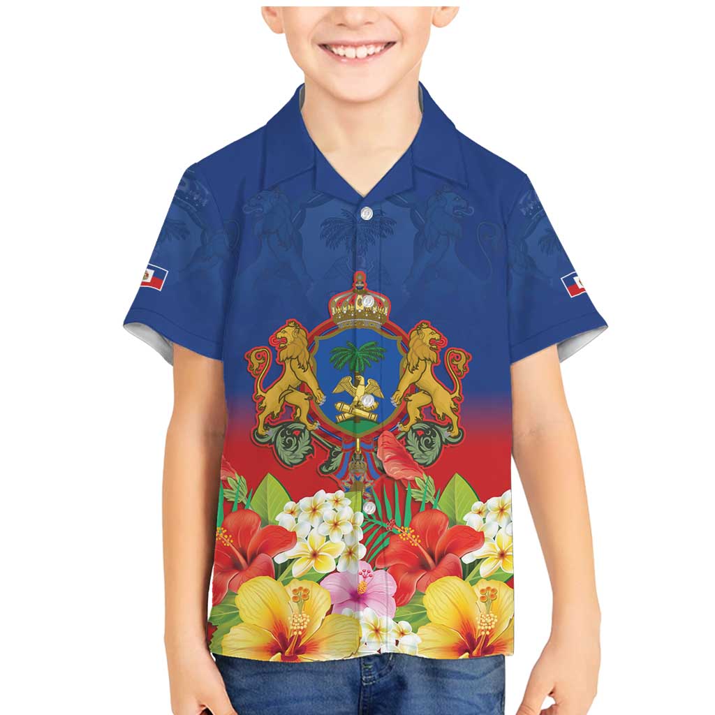 Second Empire of Haiti 1849-1859 Personalized Family Matching Mermaid Dress and Hawaiian Shirt Tropical Hibiscus Flowers