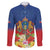 Second Empire of Haiti 1849-1859 Personalized Family Matching Puletasi and Hawaiian Shirt Tropical Hibiscus Flowers