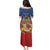 Second Empire of Haiti 1849-1859 Personalized Family Matching Puletasi and Hawaiian Shirt Tropical Hibiscus Flowers