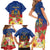 Second Empire of Haiti 1849-1859 Personalized Family Matching Short Sleeve Bodycon Dress and Hawaiian Shirt Tropical Hibiscus Flowers