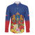 Second Empire of Haiti 1849-1859 Personalized Family Matching Short Sleeve Bodycon Dress and Hawaiian Shirt Tropical Hibiscus Flowers