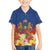 Second Empire of Haiti 1849-1859 Personalized Family Matching Short Sleeve Bodycon Dress and Hawaiian Shirt Tropical Hibiscus Flowers