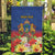 Second Empire of Haiti 1849-1859 Personalized Garden Flag Tropical Hibiscus Flowers