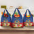 Second Empire of Haiti 1849-1859 Personalized Grocery Bag Tropical Hibiscus Flowers