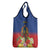 Second Empire of Haiti 1849-1859 Personalized Grocery Bag Tropical Hibiscus Flowers