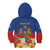 Second Empire of Haiti 1849-1859 Personalized Kid Hoodie Tropical Hibiscus Flowers