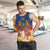 Second Empire of Haiti 1849-1859 Personalized Men Tank Top Tropical Hibiscus Flowers