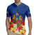 Second Empire of Haiti 1849-1859 Personalized Rugby Jersey Tropical Hibiscus Flowers