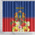 Second Empire of Haiti 1849-1859 Personalized Shower Curtain Tropical Hibiscus Flowers