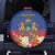 Second Empire of Haiti 1849-1859 Personalized Spare Tire Cover Tropical Hibiscus Flowers