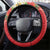 Second Empire of Haiti 1849-1859 Steering Wheel Cover Tropical Hibiscus Flowers