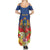 Second Empire of Haiti 1849-1859 Personalized Summer Maxi Dress Tropical Hibiscus Flowers