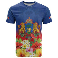 Second Empire of Haiti 1849-1859 Personalized T Shirt Tropical Hibiscus Flowers