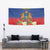Second Empire of Haiti 1849-1859 Personalized Tapestry Tropical Hibiscus Flowers