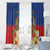 Second Empire of Haiti 1849-1859 Personalized Window Curtain Tropical Hibiscus Flowers