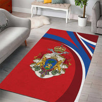 Second Empire of Haiti Personalized Area Rug Imperial Flag of Haiti 1849-1859