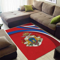 Second Empire of Haiti Personalized Area Rug Imperial Flag of Haiti 1849-1859