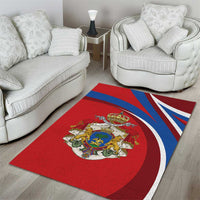 Second Empire of Haiti Personalized Area Rug Imperial Flag of Haiti 1849-1859