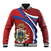 Second Empire of Haiti Personalized Baseball Jacket Imperial Flag of Haiti 1849-1859