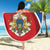 Second Empire of Haiti Personalized Beach Blanket Imperial Flag of Haiti 1849-1859