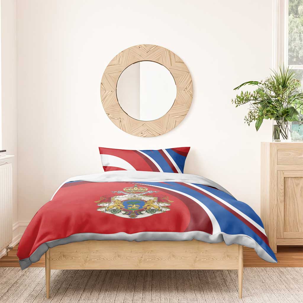 Second Empire of Haiti Personalized Bedding Set Imperial Flag of Haiti 1849-1859