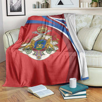 Second Empire of Haiti Personalized Blanket Imperial Flag of Haiti 1849-1859