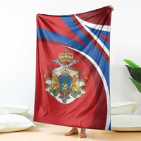 Second Empire of Haiti Personalized Blanket Imperial Flag of Haiti 1849-1859
