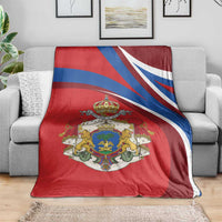 Second Empire of Haiti Personalized Blanket Imperial Flag of Haiti 1849-1859