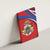 Second Empire of Haiti Personalized Canvas Wall Art Imperial Flag of Haiti 1849-1859