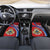 Second Empire of Haiti Personalized Car Mats Imperial Flag of Haiti 1849-1859