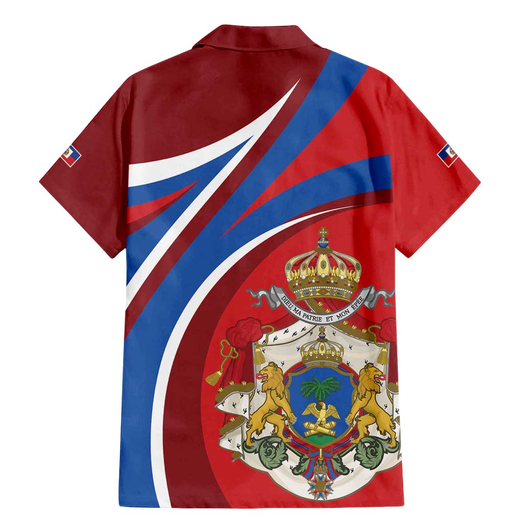 Second Empire of Haiti Personalized Family Matching Mermaid Dress and Hawaiian Shirt Imperial Flag of Haiti 1849-1859