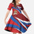 Second Empire of Haiti Personalized Family Matching Puletasi and Hawaiian Shirt Imperial Flag of Haiti 1849-1859